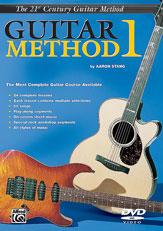 21st Century Guitar Method 1-DVD Guitar and Fretted sheet music cover
